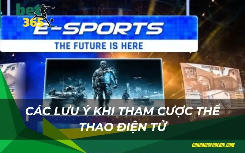 Các lưu ý khi tham cược thể thao điện tử