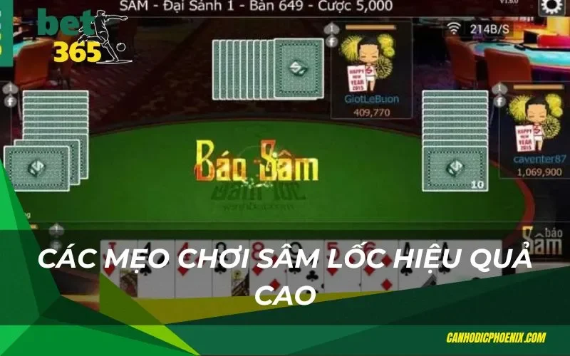 Các mẹo chơi sâm lốc hiệu quả cao