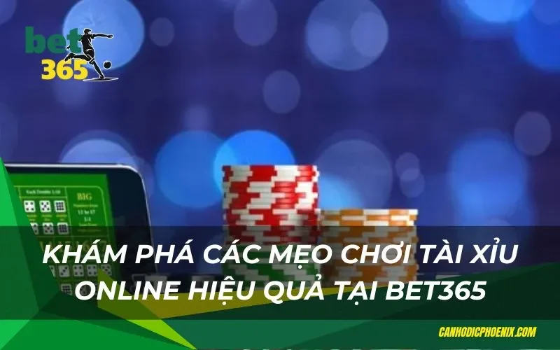 Các mẹo chơi tài xỉu trực tuyến tại bet365