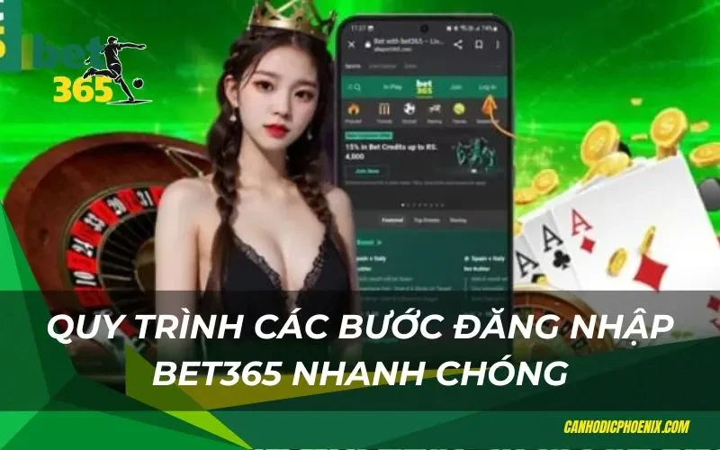Chi tiết về cách đăng nhập nhà cái Bet365